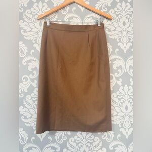 Lady Heritage Vintage Wool‎ Midi Skirt